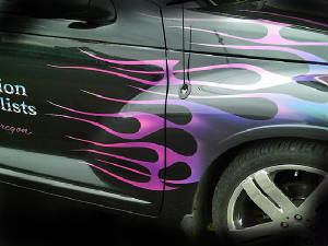 Airbrushed Harlequin Flames By Goldnrod Graphix 2