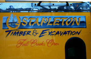 Vehicle Lettering by Goldnrod