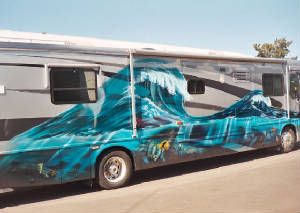 Airbrushed RV by Goldnrod